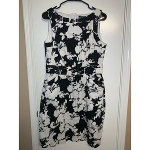 Black & White Chaps Dress - Size 12